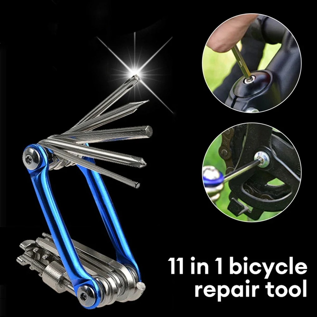 Bike Chain - ABPF 11 in 1 Bicycle Bike