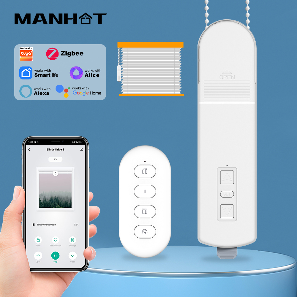 Roller Chain - Manhot ZigBee Smart Electric Curtain Motor