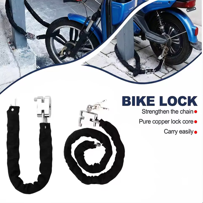 Bike Chain - 1.2M 2M 3M Motorcycle Bike Lock