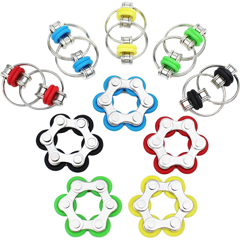 Fidget Toys Set Includes 2PCS  - Roller Chain 评论和价格