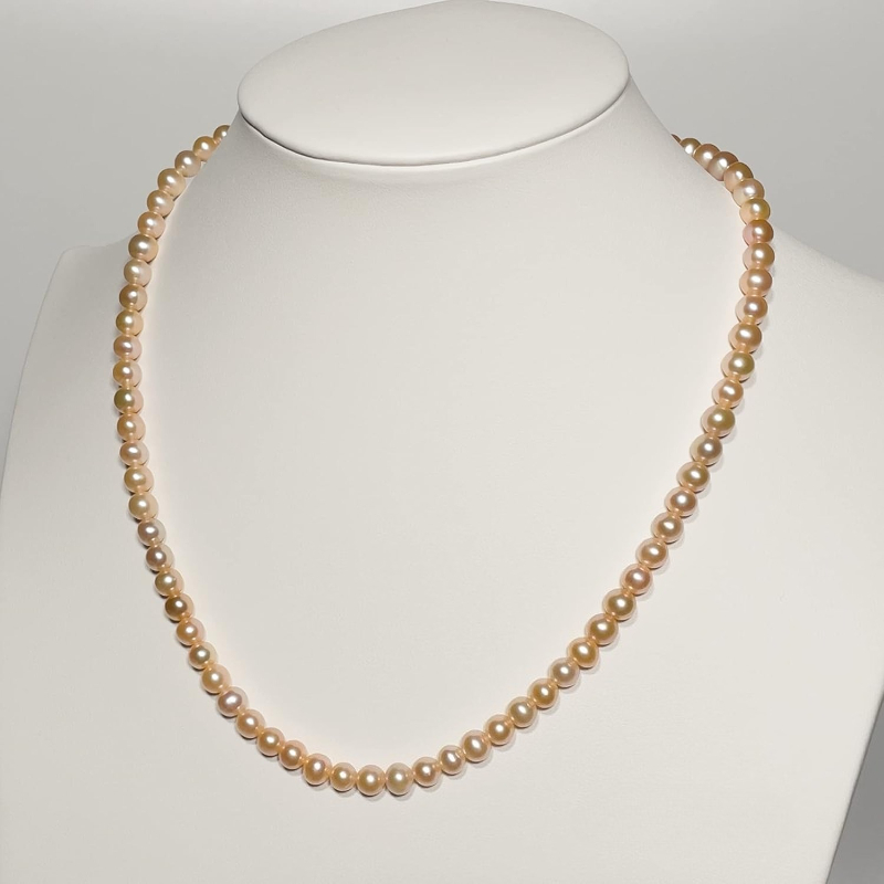 Charming 5-6mm Pearl Necklaces - 530 Chain 评论和价格