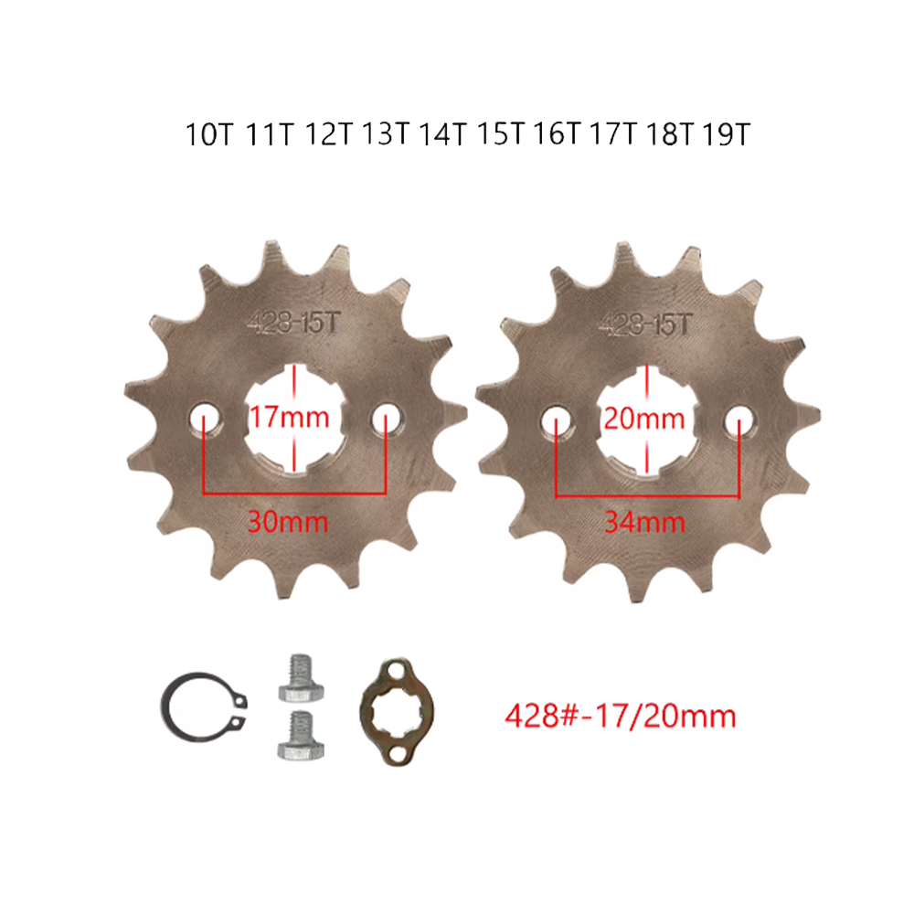 17 20mm 10T-19T Front Engine S - 428 Chain 评论和价格