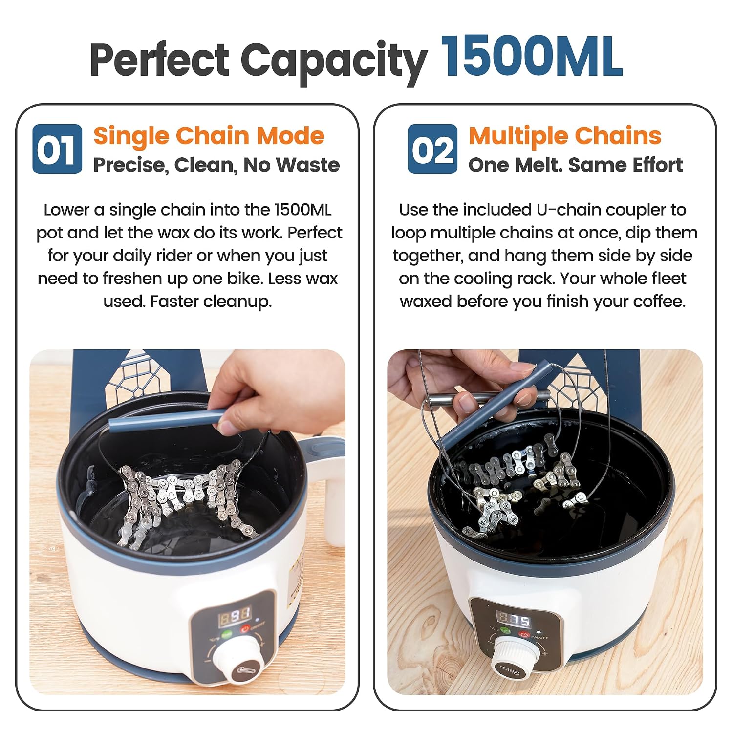 Bicycle Chain Wax Melting Pot  - Bike Chain 评论和价格