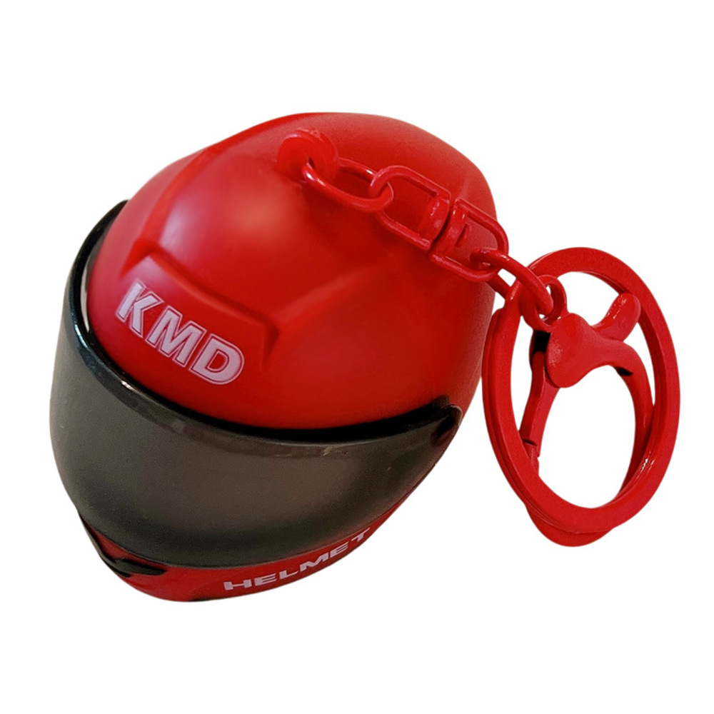Cool Colorful Helmet Keychain  - Bicycle Chain 评论和价格